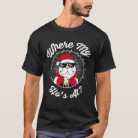 Where My Ho's At Funny Inappropriate Christmas Par