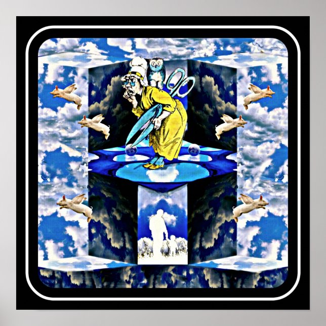 Where Pigs Fly poster by Whimzwhirled (Front)