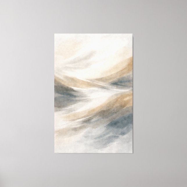 Where Silence Settles Canvas Print (Front)