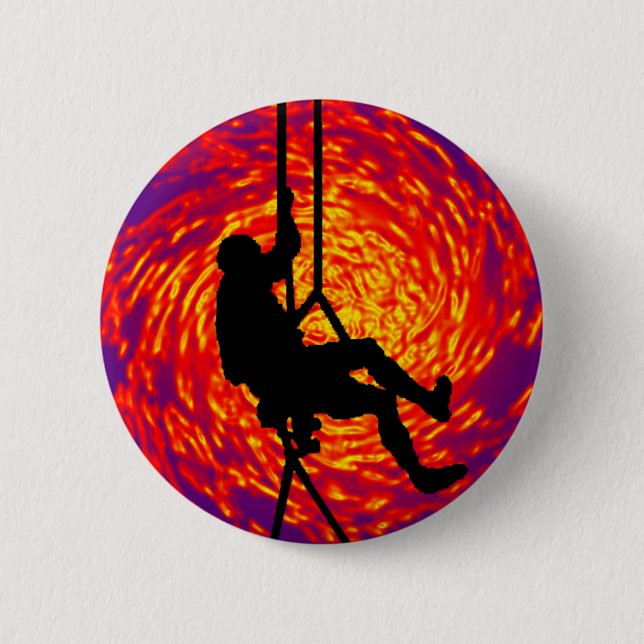 WHERE SOULS CLIMB 2 INCH ROUND BUTTON (Front)