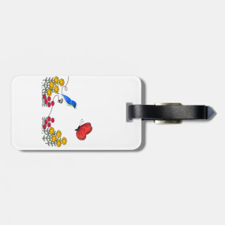 Where Spring Meets Me Luggage Tag