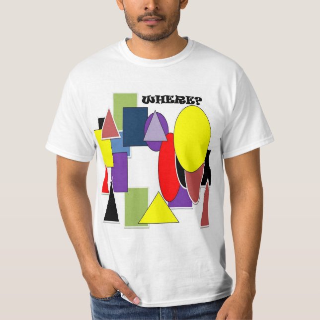 WHERE? T-Shirt (Front)
