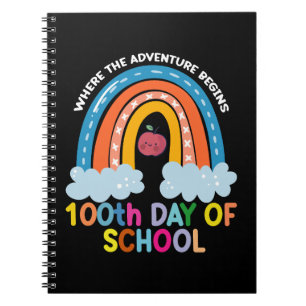 Where The Adventure Begins 100th Days Smarter  Notebook