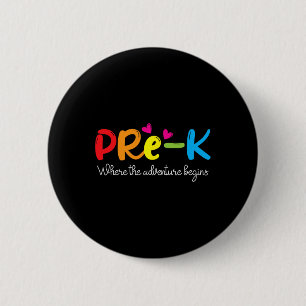 Where The Adventure Begins 2 Inch Round Button