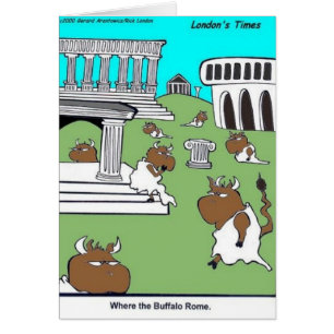 Where The Buffalo Rome Funny Gifts & Tees
