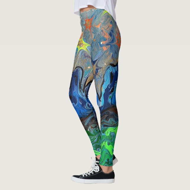 Where the Buffalos Roam Leggings (Left)