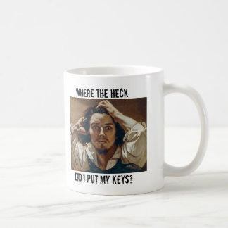 Where the heck did I put my keys? Coffee Mug