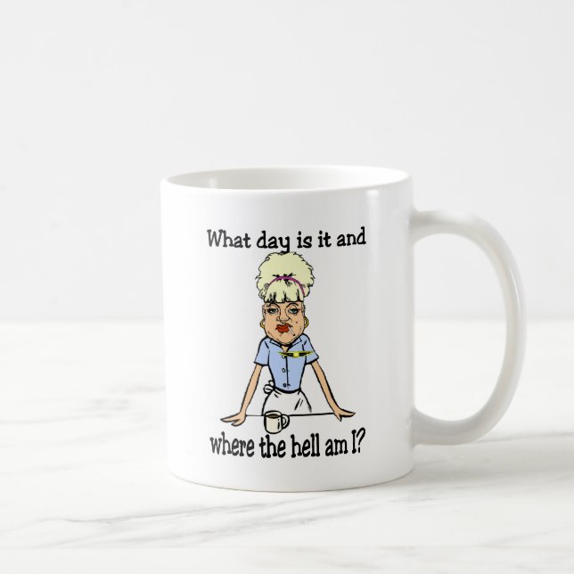 where the hell am i coffee mug (Right)