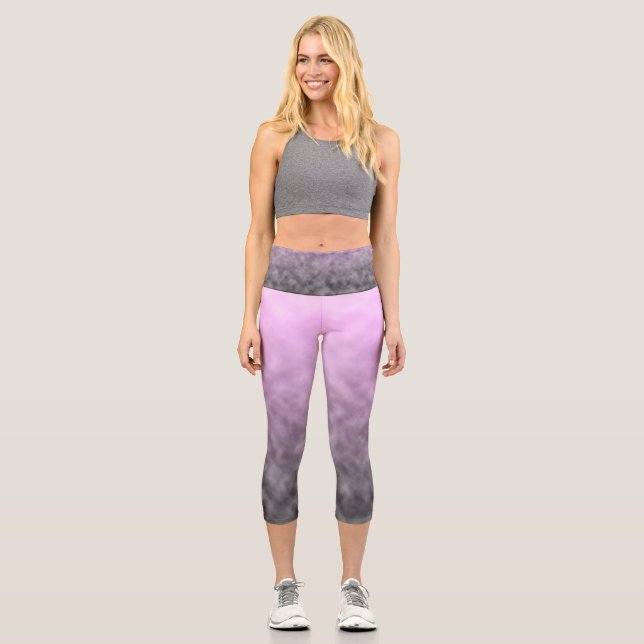 Where the Light Dissolves Capri Leggings (Front)