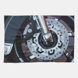 Where the Rubber Meets the Road Kitchen Towel