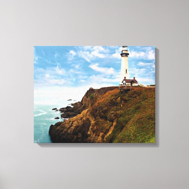 Where the Sky Meets the Sea Canvas Print (Front)