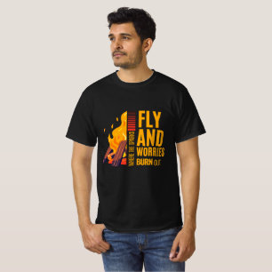 Where the Sparks Flow & the Worries Burn Out T-Shirt