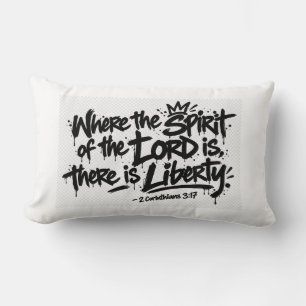 Where the spirit is lumbar pillow