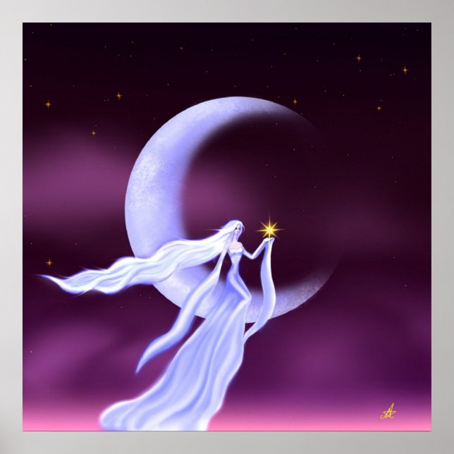 "Where the Stars Reside" by Estelle Asp Poster (Front)