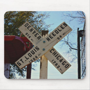 Where the Tracks Lead Mouse Pad