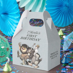 Where the Wild Things Are 1st Birthday Favor Box