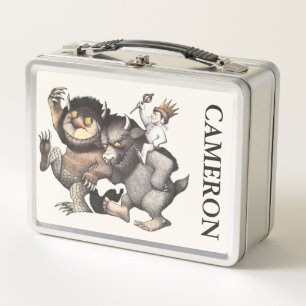 Where the Wild Things Are   Add Your Name Metal Lunch Box