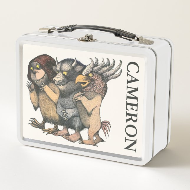 Where the Wild Things Are | Add Your Name Metal Lunch Box (Front)