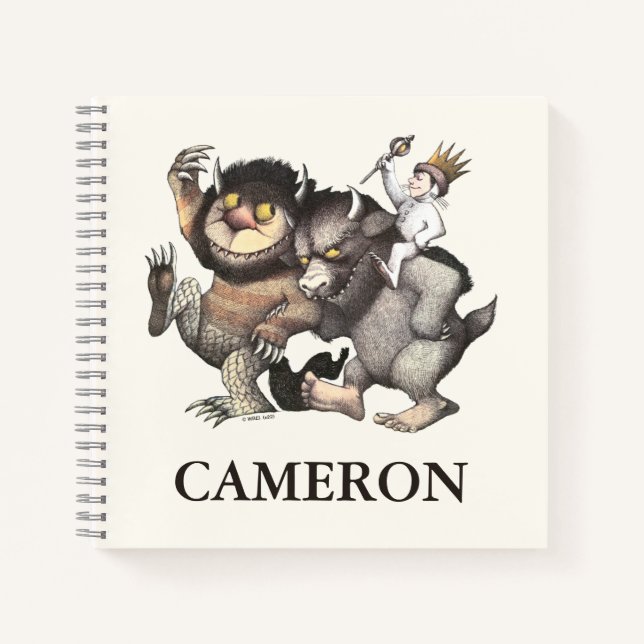 Where the Wild Things Are | Add Your Name Notebook (Front)