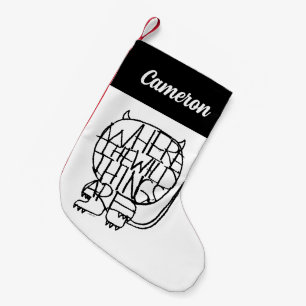Where the Wild Things Are   Add Your Name Small Christmas Stocking