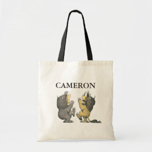 Where the Wild Things Are   Add Your Name Tote Bag