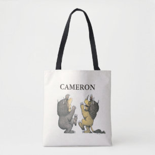 Where the Wild Things Are Add Your Name Tote Bag
