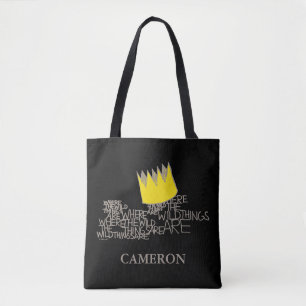 Where the Wild Things Are   Add Your Name Tote Bag