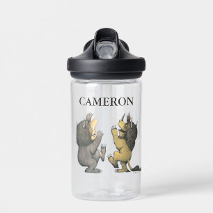 Where the Wild Things Are   Add Your Name Water Bottle