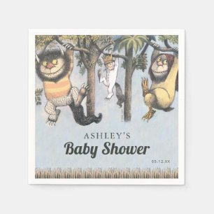 Where the Wild Things Are Baby Shower Napkin