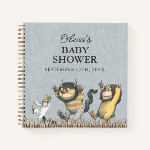 Where the Wild Things Are Baby Shower Notebook