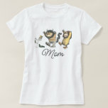 Where the Wild Things Are Birthday Mom T-Shirt<br><div class="desc">Celebrate your child's Birthday with this sweet Birthday T-Shirt featuring Max from the children's book,  "Where the Wild things Are."</div>