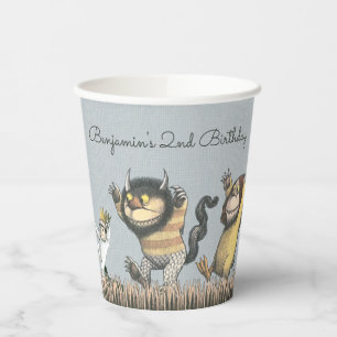 Where the Wild Things Are Birthday Paper Cups