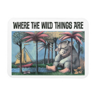 Where The Wild Things Are Book Cover Magnet