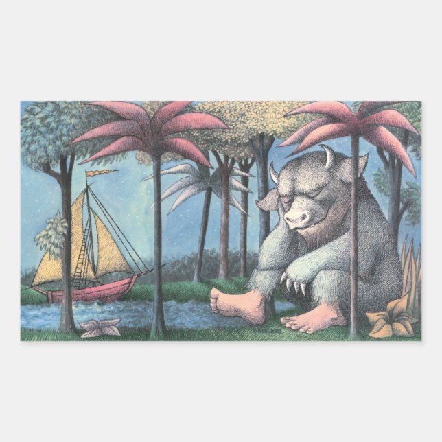 Where The Wild Things Are | Book Cover Sticker (Front)