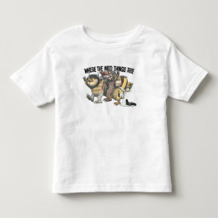 Where the Wild Things Are Characters & Logo Toddler T-shirt
