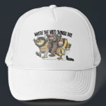 Where the Wild Things Are Characters & Logo Trucker Hat<br><div class="desc">Check out Max and the Wild Things at play, featuring the "Where the Wild Things Are" logo over head. In the forty years since Max first cried "Let the Wild Rumpus Start, " Maurice Sendak's classic picture book Where the Wild Things Are has become one of the most highly acclaimed...</div>