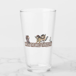 Where the Wild Things Are Characters on Logo Glass