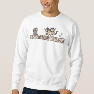 Where the Wild Things Are Characters on Logo Sweatshirt