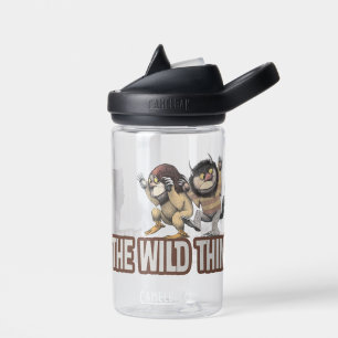 Where the Wild Things Are Characters on Logo Water Bottle