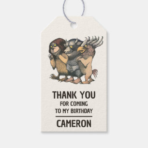 Where the Wild Things Are   Creatures Gift Tags