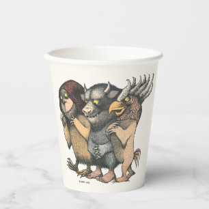 Where the Wild Things Are Creatures Paper Cups