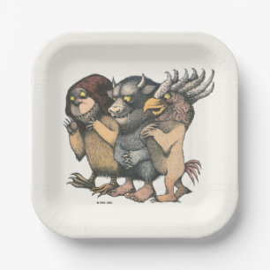 Where the Wild Things Are   Creatures Paper Plate