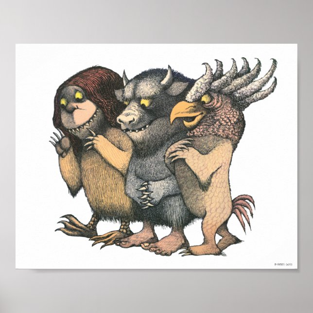 Where the Wild Things Are | Creatures Poster (Front)