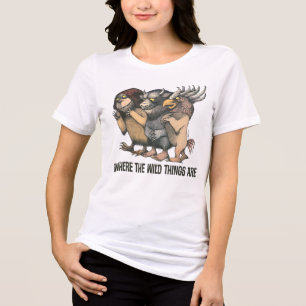 Where the Wild Things Are Creatures Tri-Blend Shirt