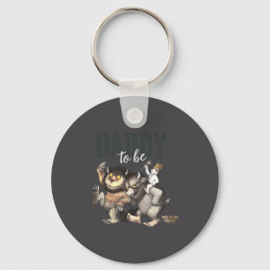 Where The Wild Things Are Daddy To Be  Keychain