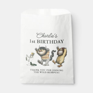 Where the Wild Things Are First Birthday Favour Bag