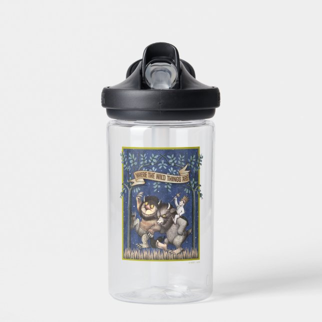 Where the Wild Things Are Graphic Water Bottle (Front)