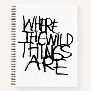 Where the Wild Things Are   Handwritten Notebook