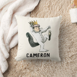 Where the Wild Things Are   Max   Add Your Name Throw Pillow