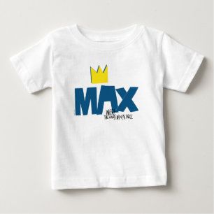 Where the Wild Things Are Max and Crown Baby T-Shirt